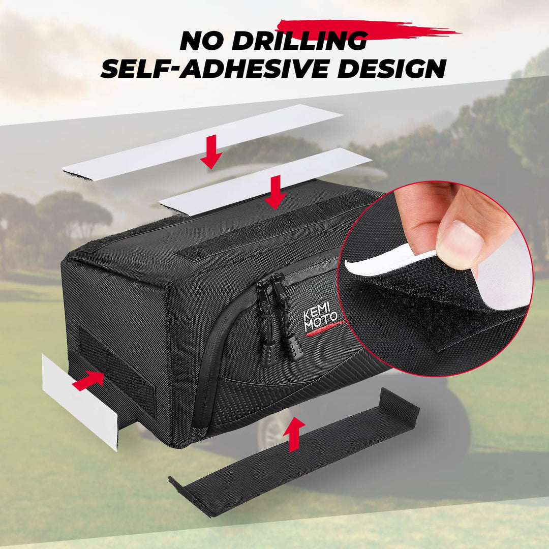 Golf Cart Dash Storage Bag for Club Car Precedent/ Tempo/ Onward