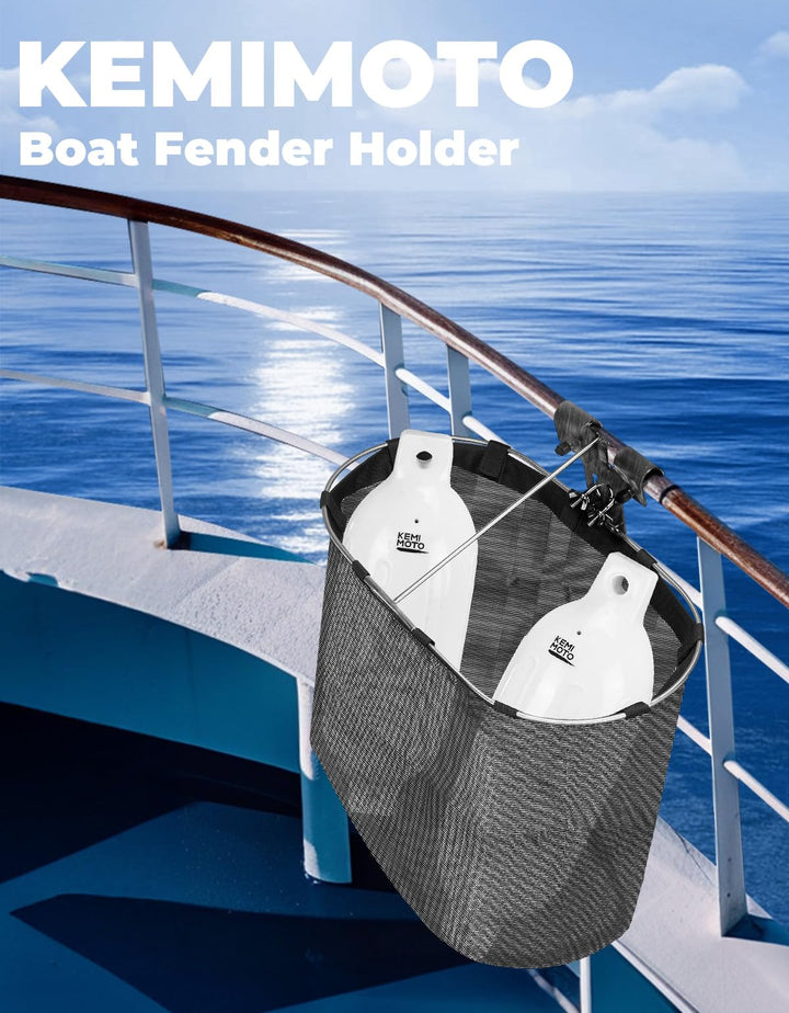 Durable Boat Fender Holders for Boat Bumper Below 10 Inches - Kemimoto