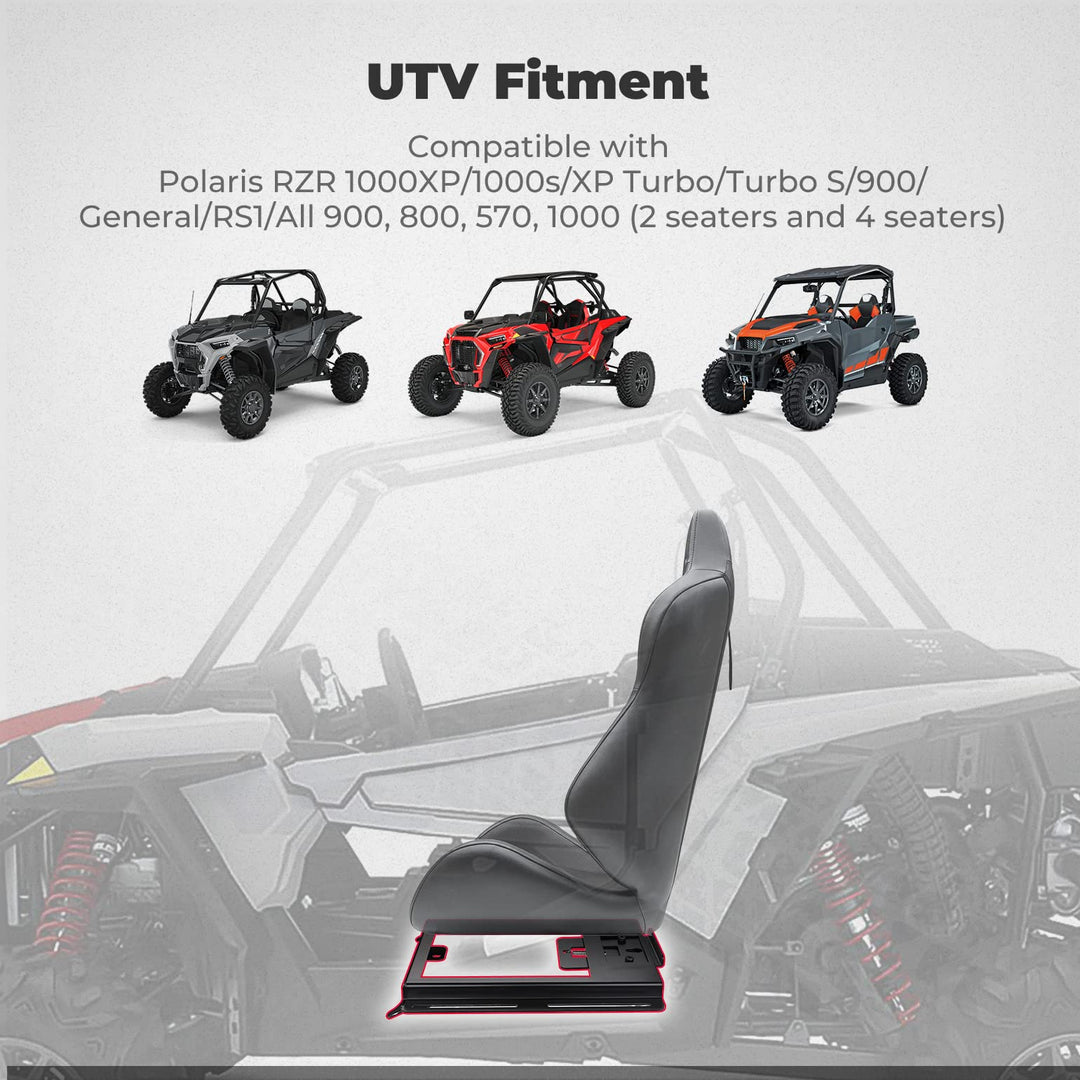 UTV Seat Lowering Base Accessories Fit Polaris RZR XP (1PCS)