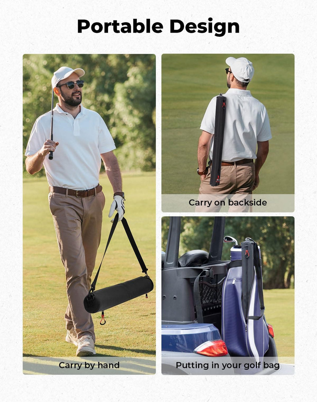 Golf Beer Sleeve Cooler Bag - Kemimoto