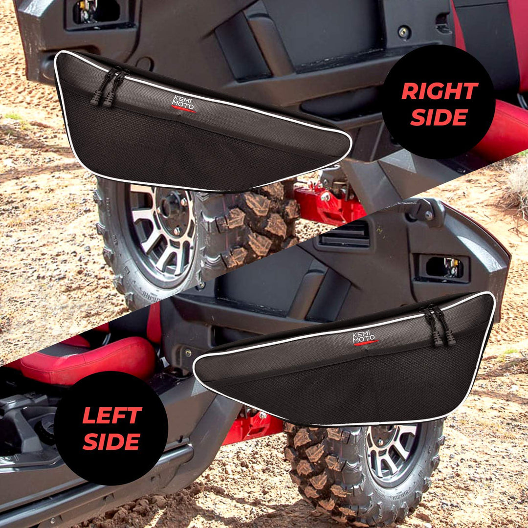 Door Bags & UTV Bed Tailgate Fit Talon 1000r 1000x 1000x-4 - Kemimoto