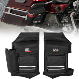 Saddlebag Guard Bags Soft Organizer for Harley 1 Pair - Kemimoto