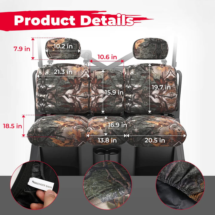 Camouflage Seat Cover for Can-Am Defender