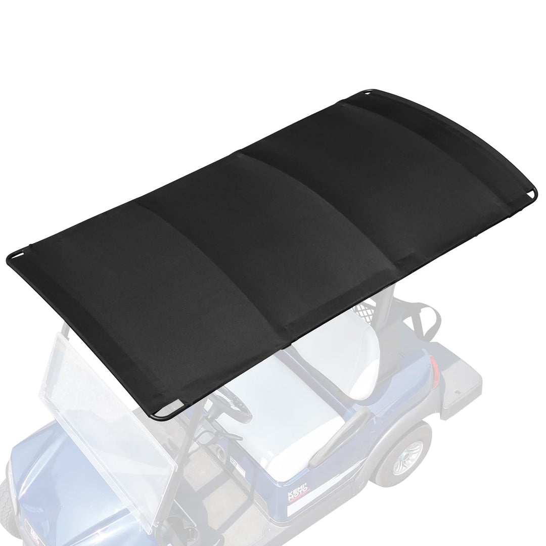 Canvas Universal Sun Top, 85" Extended Golf Cart Roof - Kemimoto