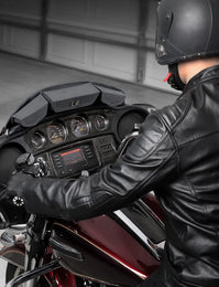 Windshield Bag, Batwing Fairing Pouch for Harley 2014-2024 - Kemimoto