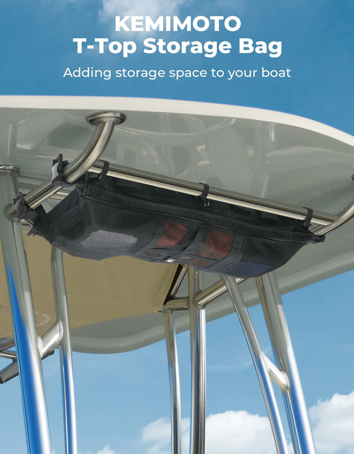 T-Top Storage Bag For Boats - Kemimoto
