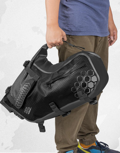 38L Universal Motorcycle Saddlebags for Sportster, Softail, Dyna - Kemimoto