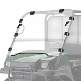 Parabrisas delantero de tela apto para Kawasaki Mule 610 600 SX 600