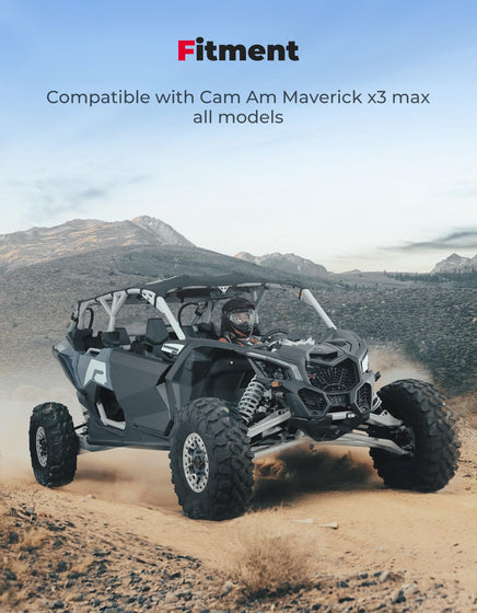 Canvas Soft Rooftop for Can-Am Maverick X3 Max -Kemimoto