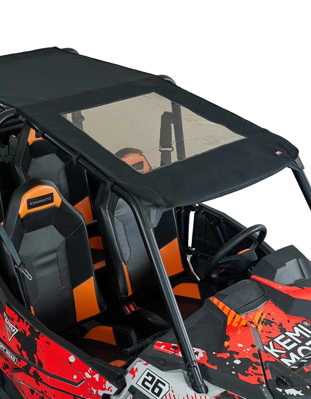 Waterproof Soft Roof Top for Polaris RZR XP 4 1000/4 Turbo / 4 900