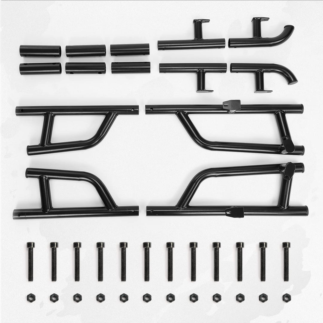 Nerf Bars Rock Sliders for Polaris General XP 4 1000 - Kemimoto