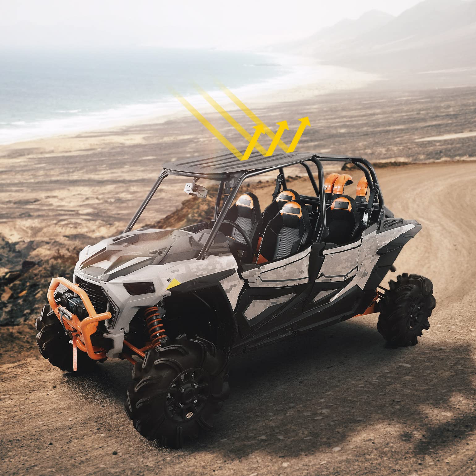 KEMIMOTO Plastic Roof XP 4 1000 Roof Top