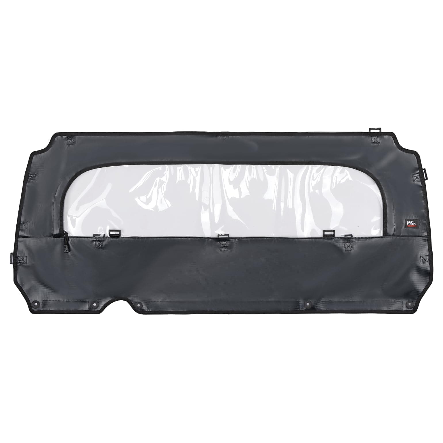 Rear Soft Windshield for Polaris RZR XP 1000 / XP 4 1000 2024-2025 - Kemimoto