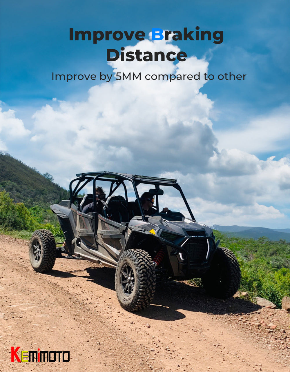 kemimoto Parking Brake Thingy Kit for Polaris RZR XP 1000/ RZR PRO XP/ Ranger XP 1000 - Kemimoto