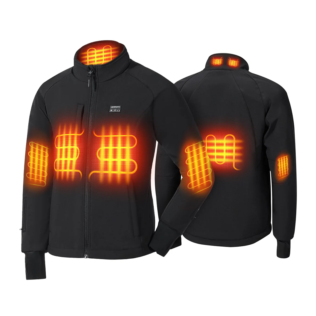 12V Heated Jacket for Motorcycle Riding