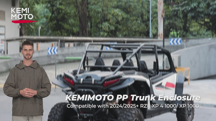 Trunk Bed Enclosure for Polaris RZR XP 1000/4 2024-2025