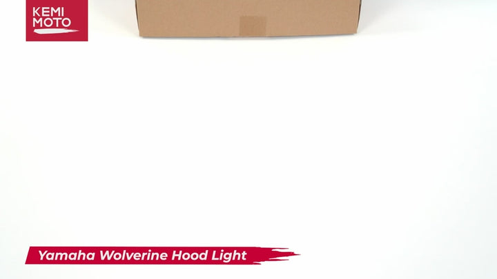 LED Hood Scoop Light for Yamaha Wolverine Rmax X2/X4 1000 2021-2023