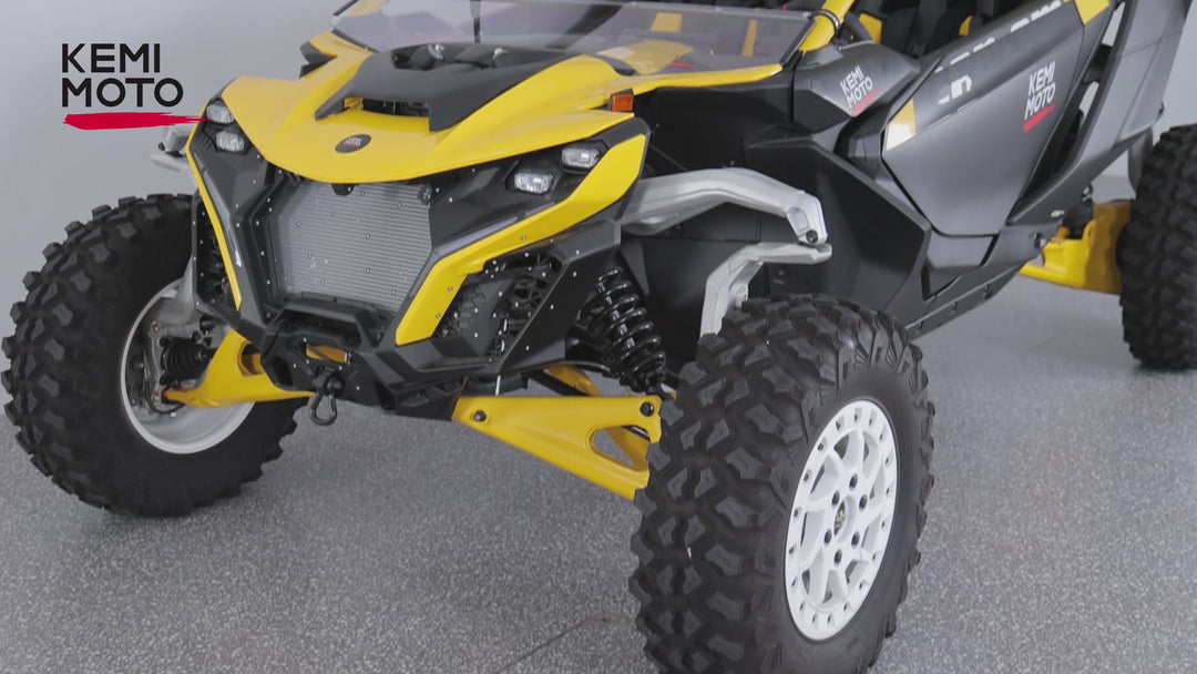 Flip Windshield Scratch Resistant for Can-Am Maverick R 2024+