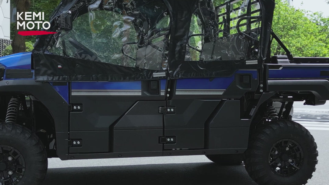 Soft Upper Doors For Kawasaki Mule Pro FXT|DXT 2015-2025
