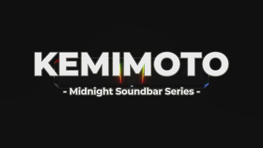 KEMIMOTO Midnight 80 32-inch 6-Speaker RGB UTV Sound Bar
