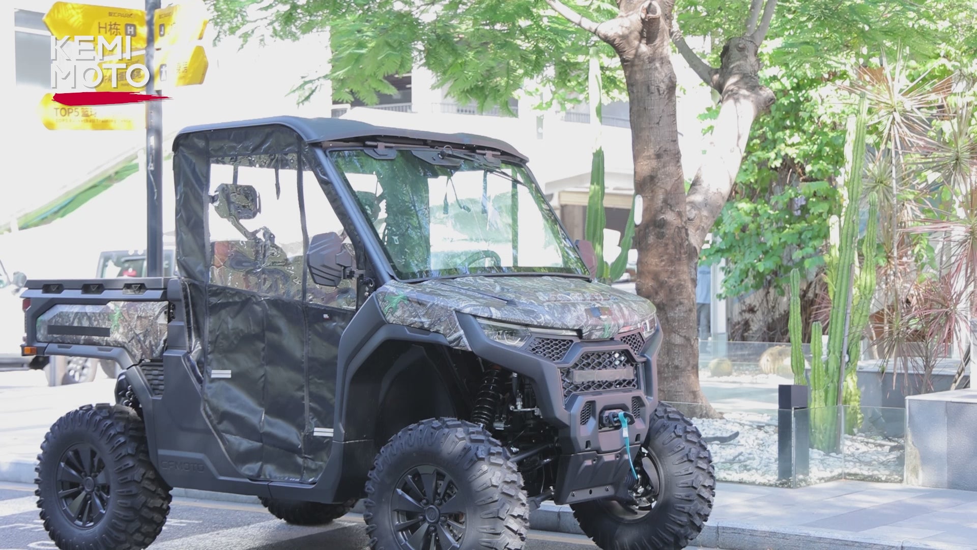 UTV Soft Full Doors Cab Enclosure for CFMOTO UFORCE U10 Pro
