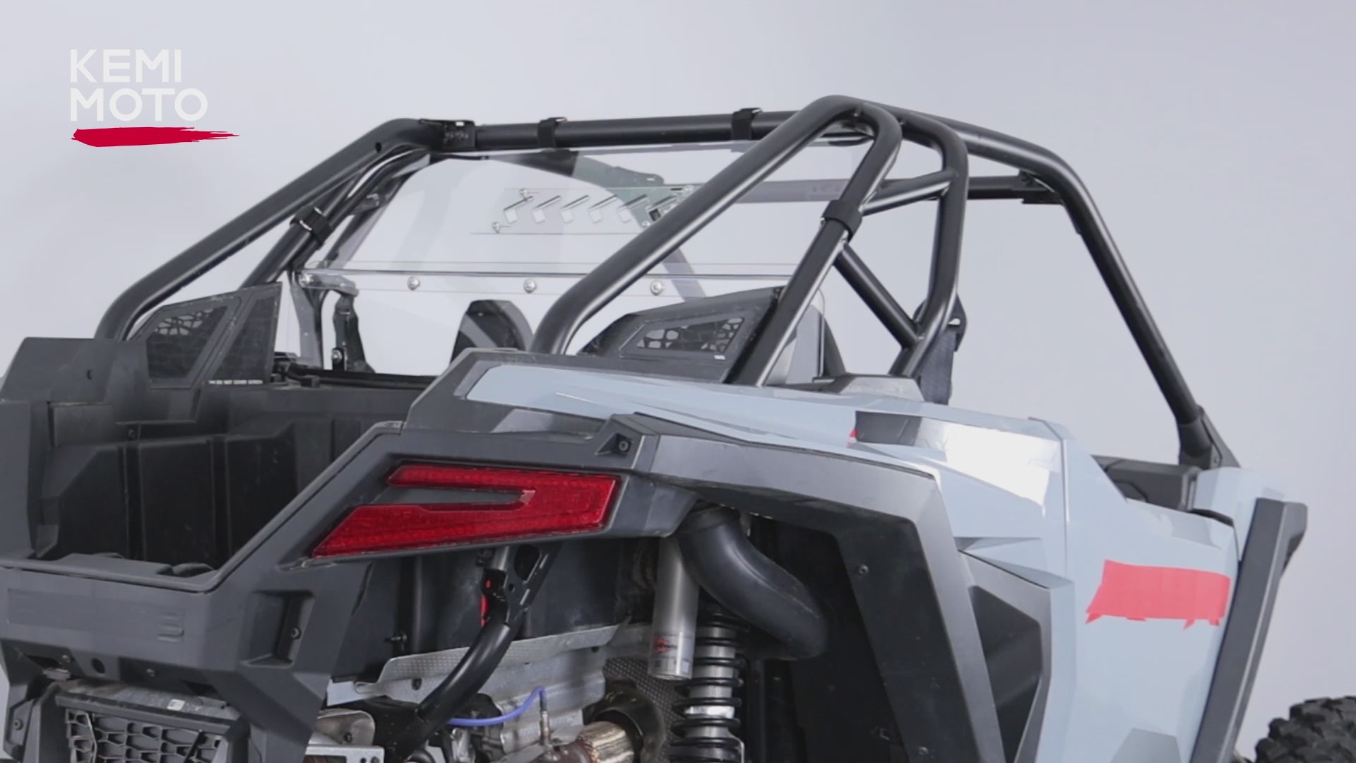 UTV Rear Vented Windshield for Polaris RZR PRO XP/ PRO XP4 2025 2026