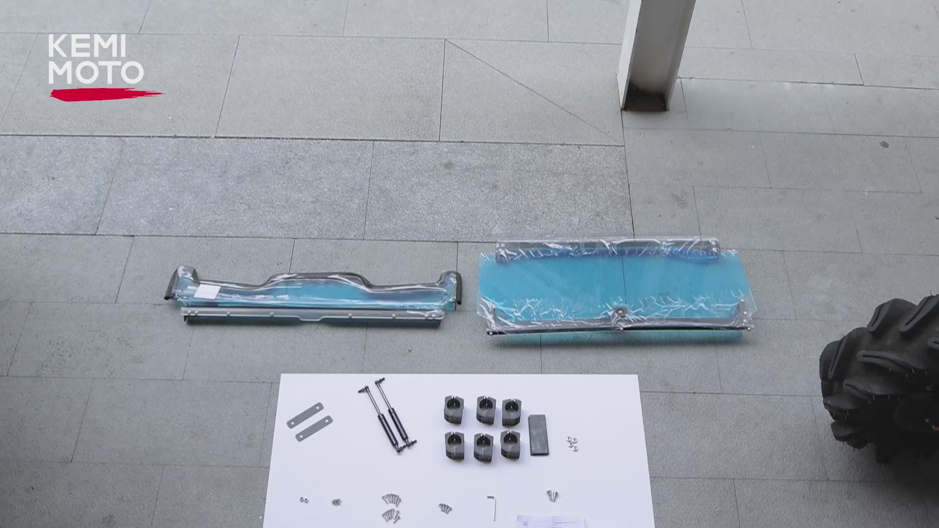 2-IN-1 Flip Up Windshield for 2019-2023 Polaris RZR XP 1000 /RZR XP Turbo 2 and 4 Seater