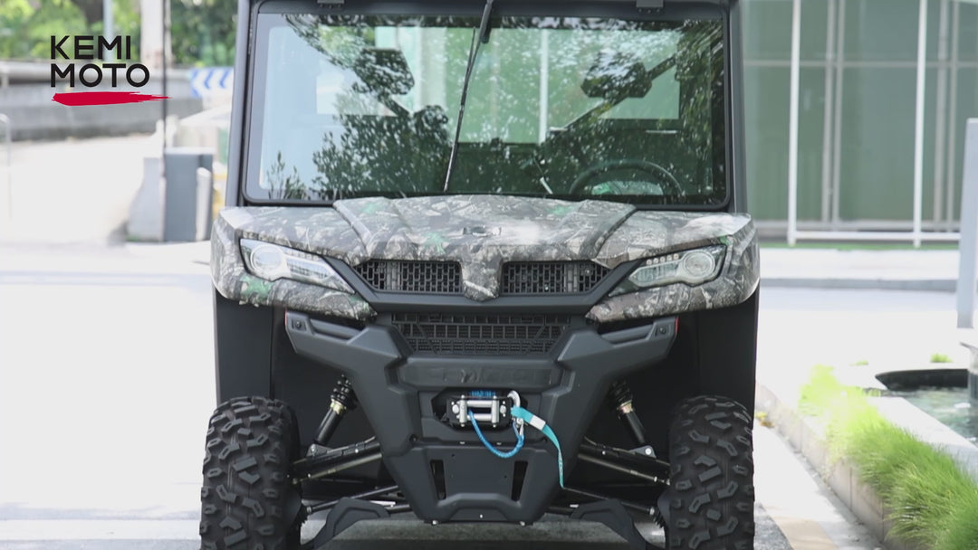 UTV Glass Windshield with Wipers for CFMOTO UForce 1000| 1000 XL
