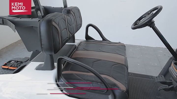 Golf Cart Front Seat Covers for EZGO RXV OEM Front Seats