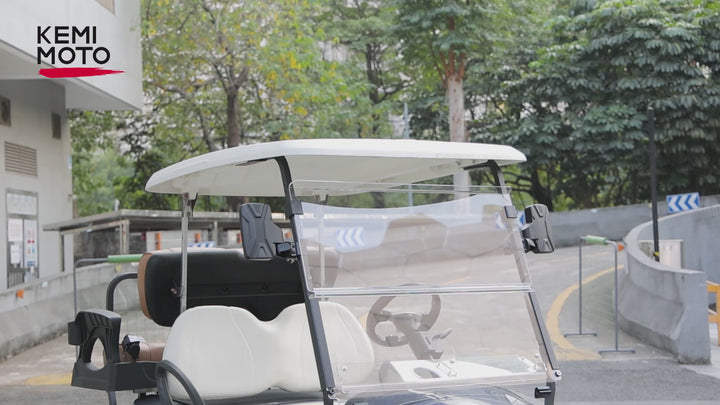 Side Mirrors For Golf Cart Square Tube Mount