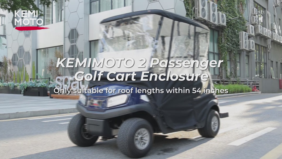 600D Golf Cart Enclosure for Club Car Precedent/Tempo/Onward, EZGO