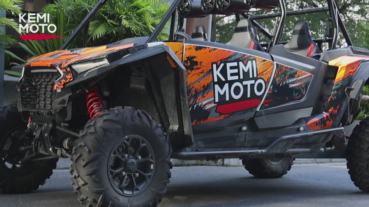KEMIMOTO KP64 6.5" Tower Speakers for UTV/ATV 800W Max Power