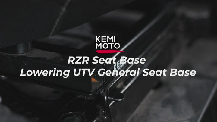 UTV Metal Seat Lowering Base for Polaris RZR 800 900 S 1000 XP Turbo S