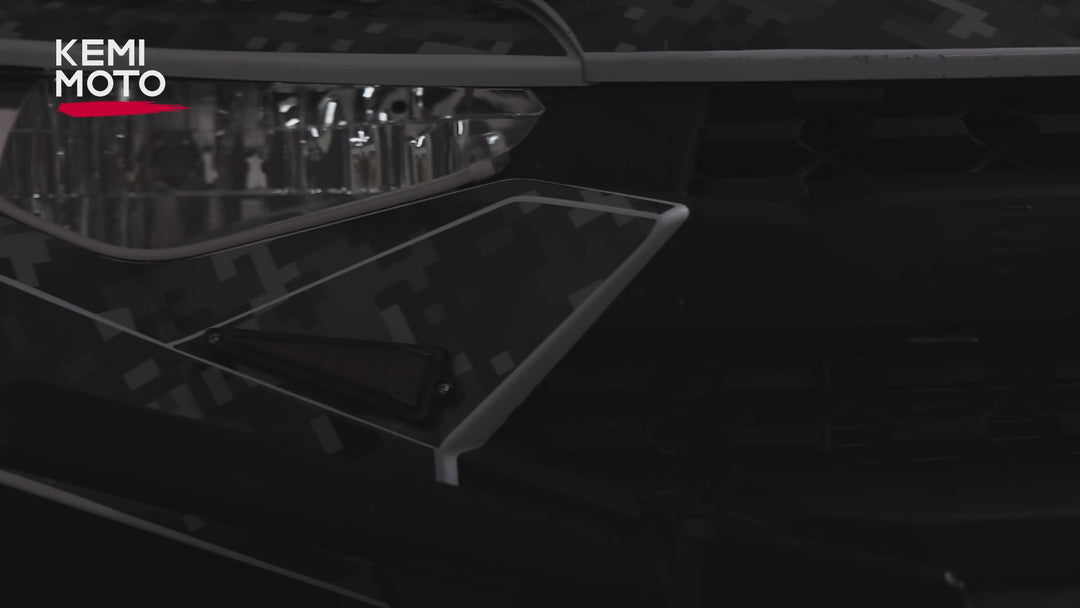 UTV Universal 3-in-1 Triangle Turn Signal Kit with Column Switch & 110dB Horn