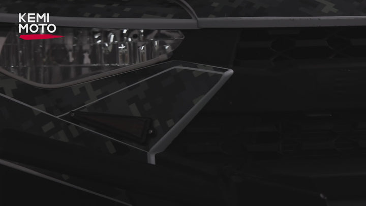 UTV Universal 3-in-1 Triangle Turn Signal Kit with Column Switch & 110dB Horn