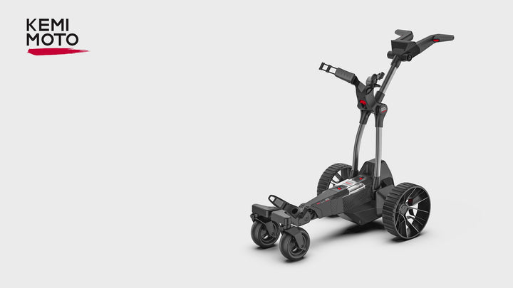KEMIMOTO ApexR Electric Golf Push Cart with Remote Control, 36 Hole