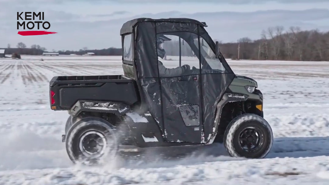 Soft Upper Doors For Can-Am Defender HD7 / HD8 / HD9 / HD10(2016+)