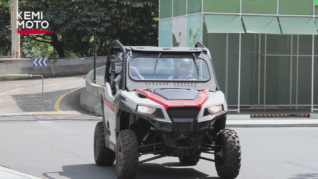 UTV Glass Windshield Front Windshield for Polaris General 1000, XP 1000, 4 1000