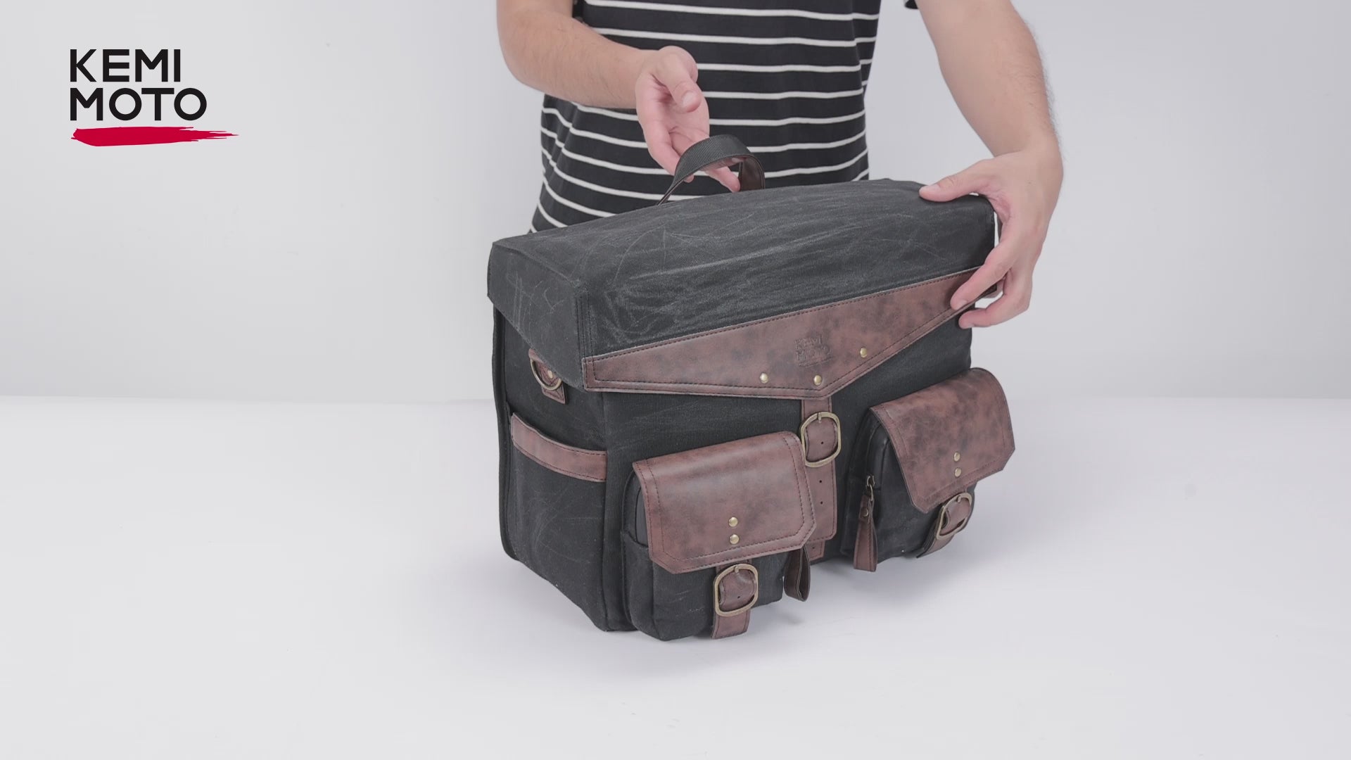 36L Saddlebags for Motorcycle Cruiser