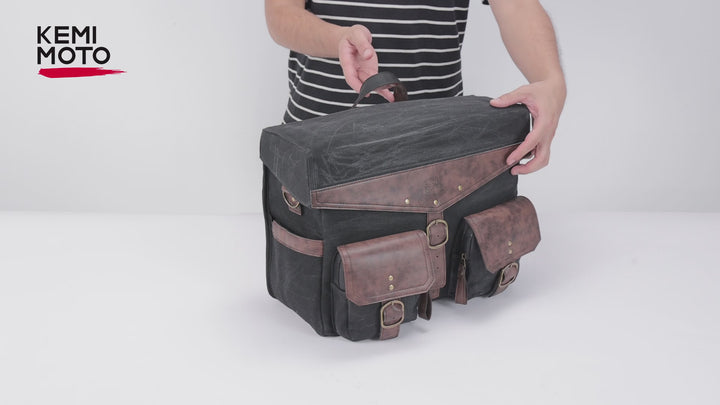 36L Saddlebags for Motorcycle Cruiser