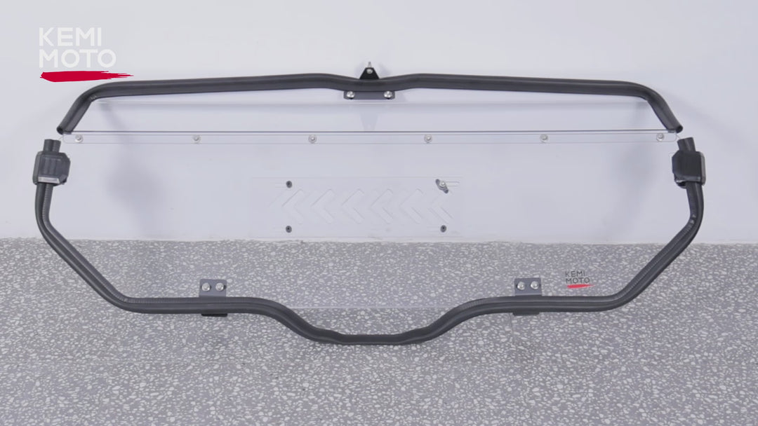 2-IN-1 Sliding Rear Window for Honda Talon 1000X/R