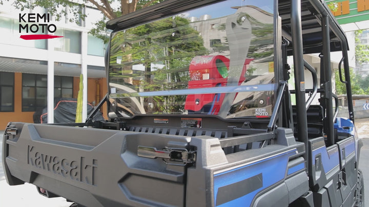 UTV Rear Windshield For Kawasaki Mule Pro