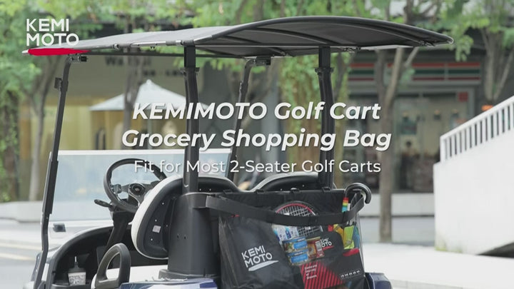 Grocery Shopping Bag Universal for 2 Passenger Golf Carts