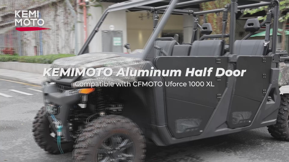 Aluminum 4pcs Half Doors for CFMOTO Uforce 1000XL 2022-2026（Not Fit U10 pro xl）