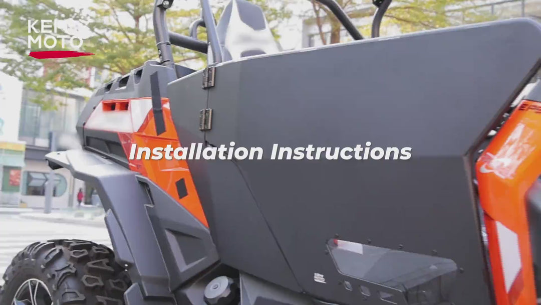 Heavy-duty Aluminum Doors for CFMOTO ZFORCE 500 | 800 | 1000