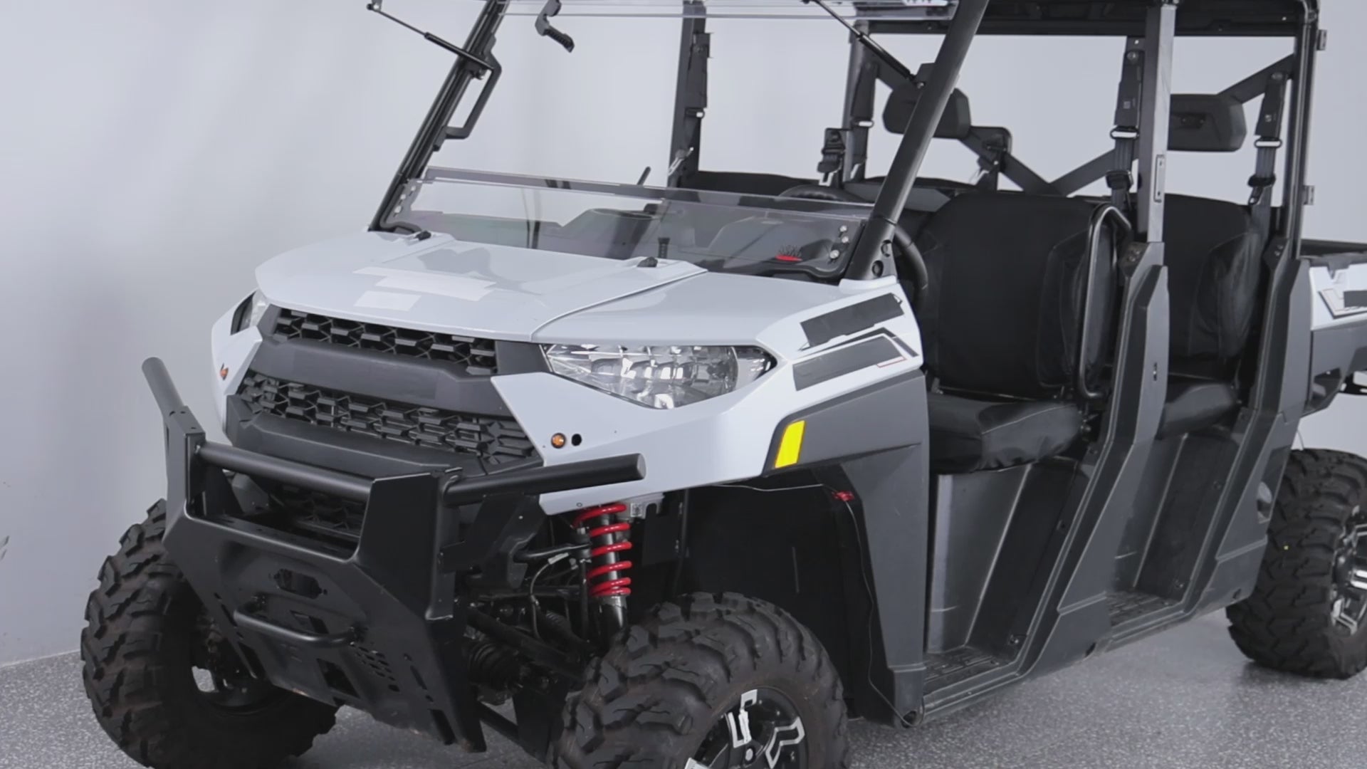 3-IN-1 Flip Windshield for Polaris Ranger XP 1000/ Crew XP 1000 2015-2026