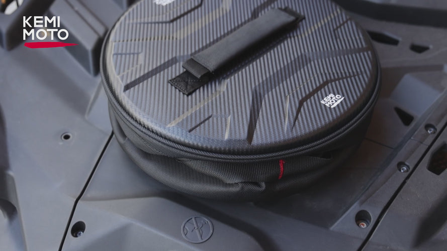 UTV Spare Tire Storage Bag for Can-Am Maverick X3 Polaris RZR XP 1000