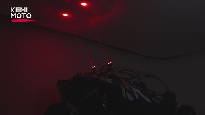 UTV/ATV Universal RGB Whipless LED Whip Lights with Turn Signal