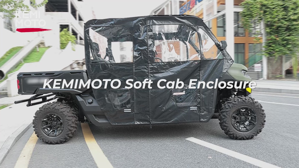 Soft Cab Enclosure Doors for Can-Am Defender Max