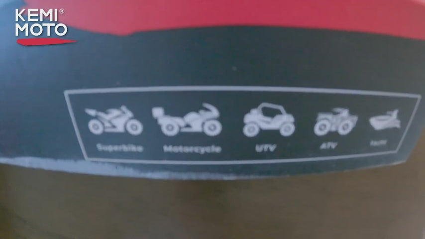 Soportes de manillar de 7/8” Espejos retrovisores universales para motocicletas ATV